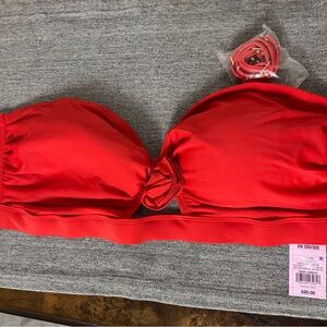 Wild Fable Red Bikini Top